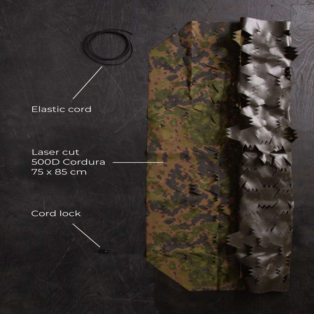 BACKPACK CAMO SCRIM 40&ndash;80L SAVOTTA