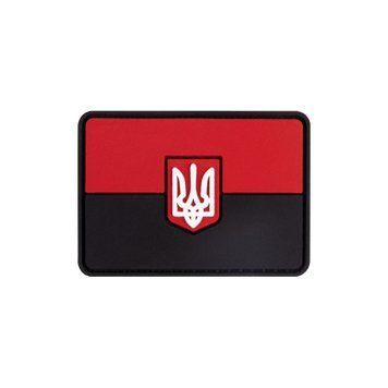 Morale Patch &ldquo;Flag&rdquo; Red/black