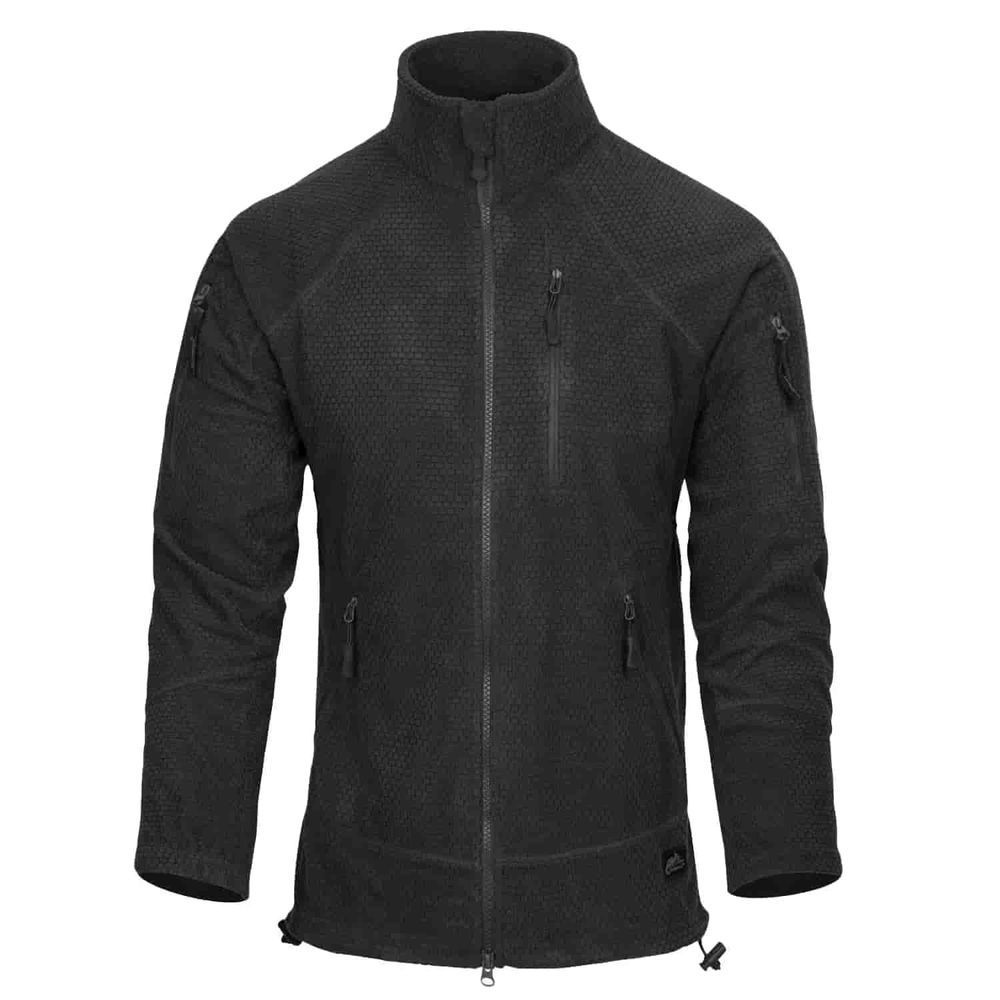 Куртка флісова ALPHA TACTICAL Black Helikon-Tex BL-ALT-FG-01-XXXL фото