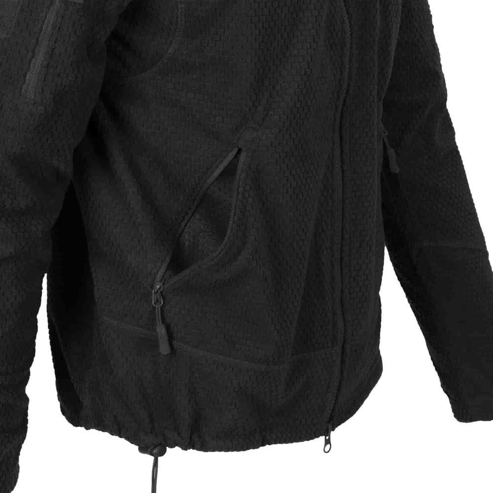 Куртка флісова ALPHA TACTICAL Black Helikon-Tex BL-ALT-FG-01-XXXL фото