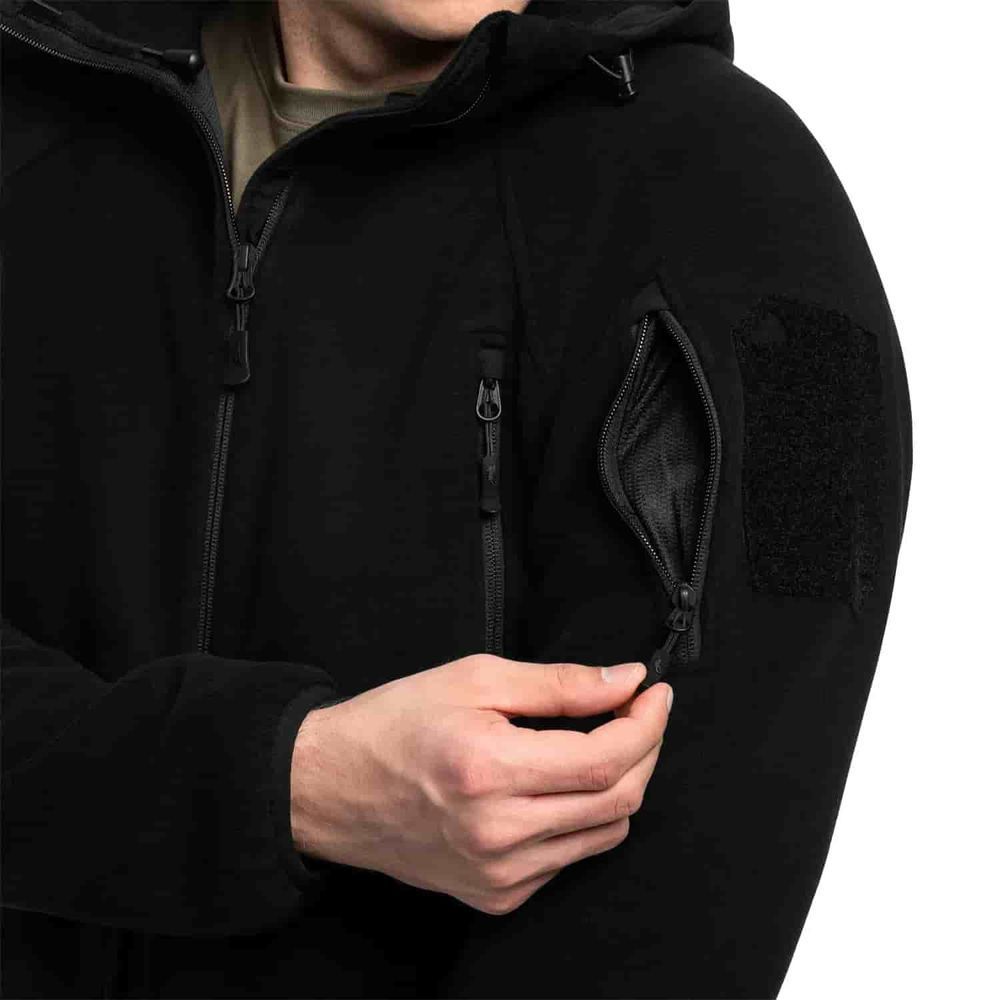 Флисовая куртка PATRIOT Black Helikon-Tex  BL-PAT-HF-01-XXXL фото