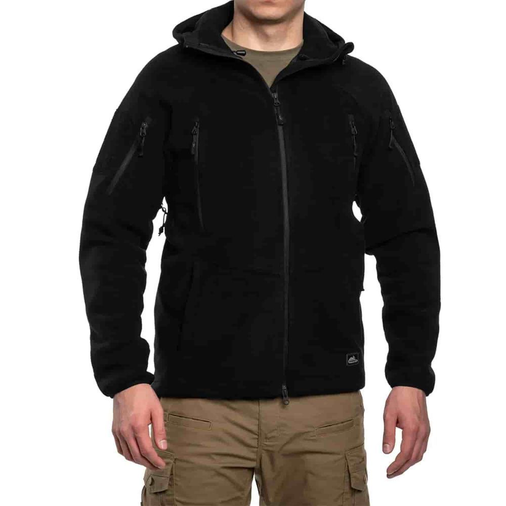 Флисовая куртка PATRIOT Black Helikon-Tex  BL-PAT-HF-01-XXXL фото