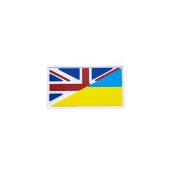 morale patch &ldquo;Ukraine/UK Flag&rdquo;