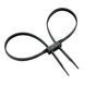 Safariland Double Cuff Plastic Restraints &ndash; Black, Black