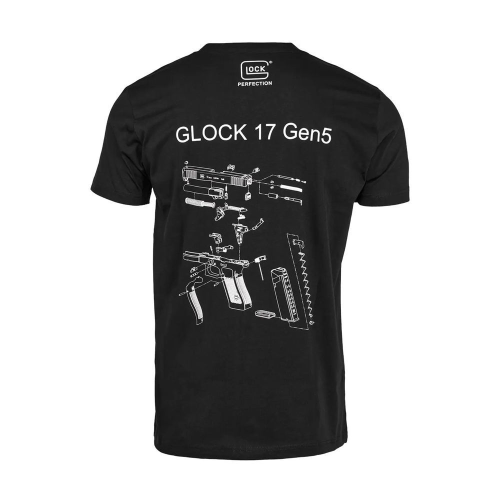 T-shirt Glock Engineering Gen5 BT, XS