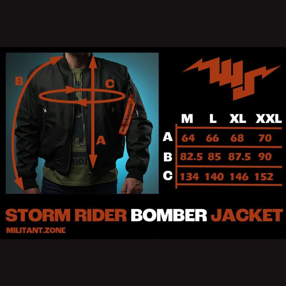 STORM RAIDER BOMBER JACKET, XXL