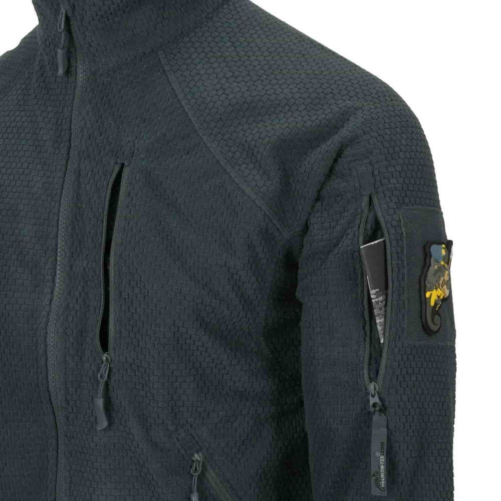 Куртка флисовая ALPHA TACTICAL Shadow Grey Helikon-Tex  BL-ALT-FG-21-S фото