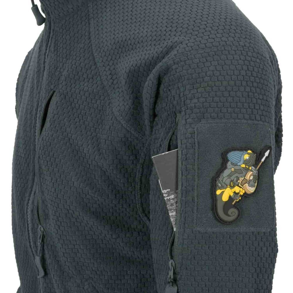 Куртка флисовая ALPHA TACTICAL Shadow Grey Helikon-Tex  BL-ALT-FG-21-S фото