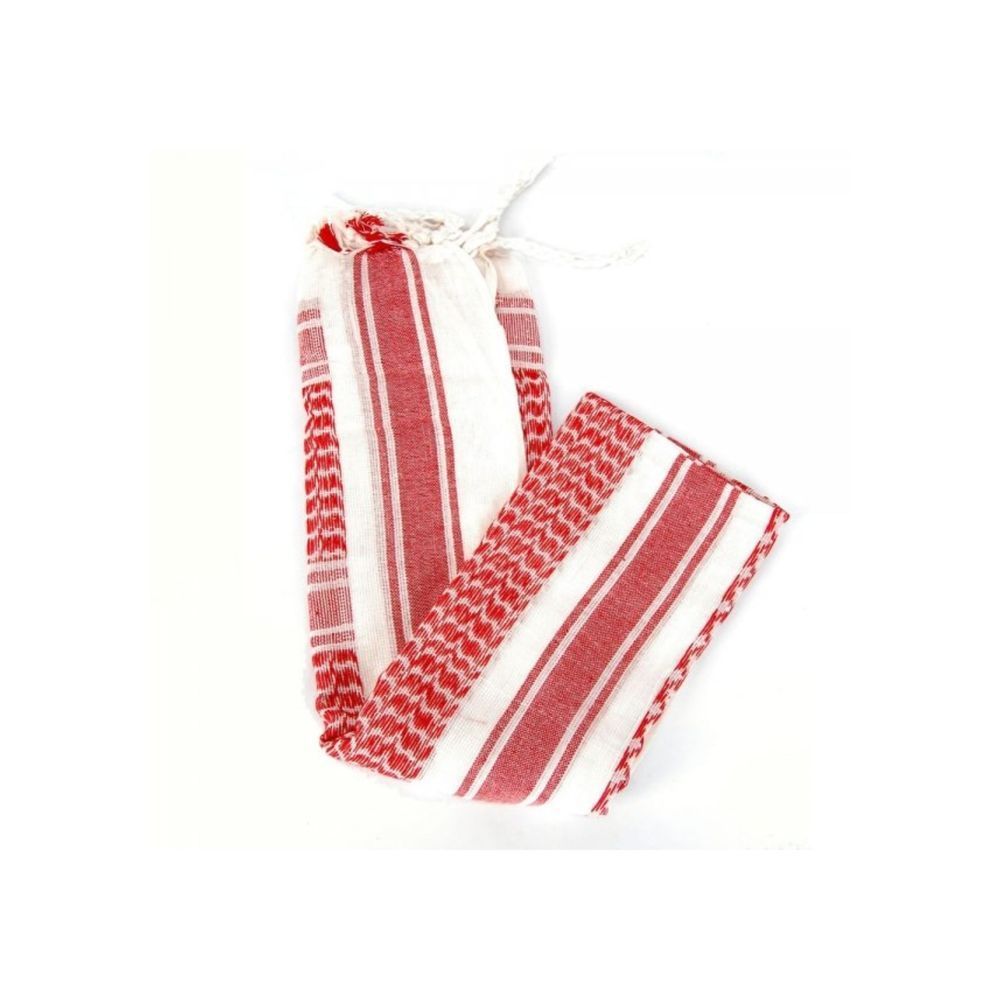 Mil-Tec Shemagh (Keffiyeh) Red-White