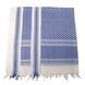 Shemag blue and white