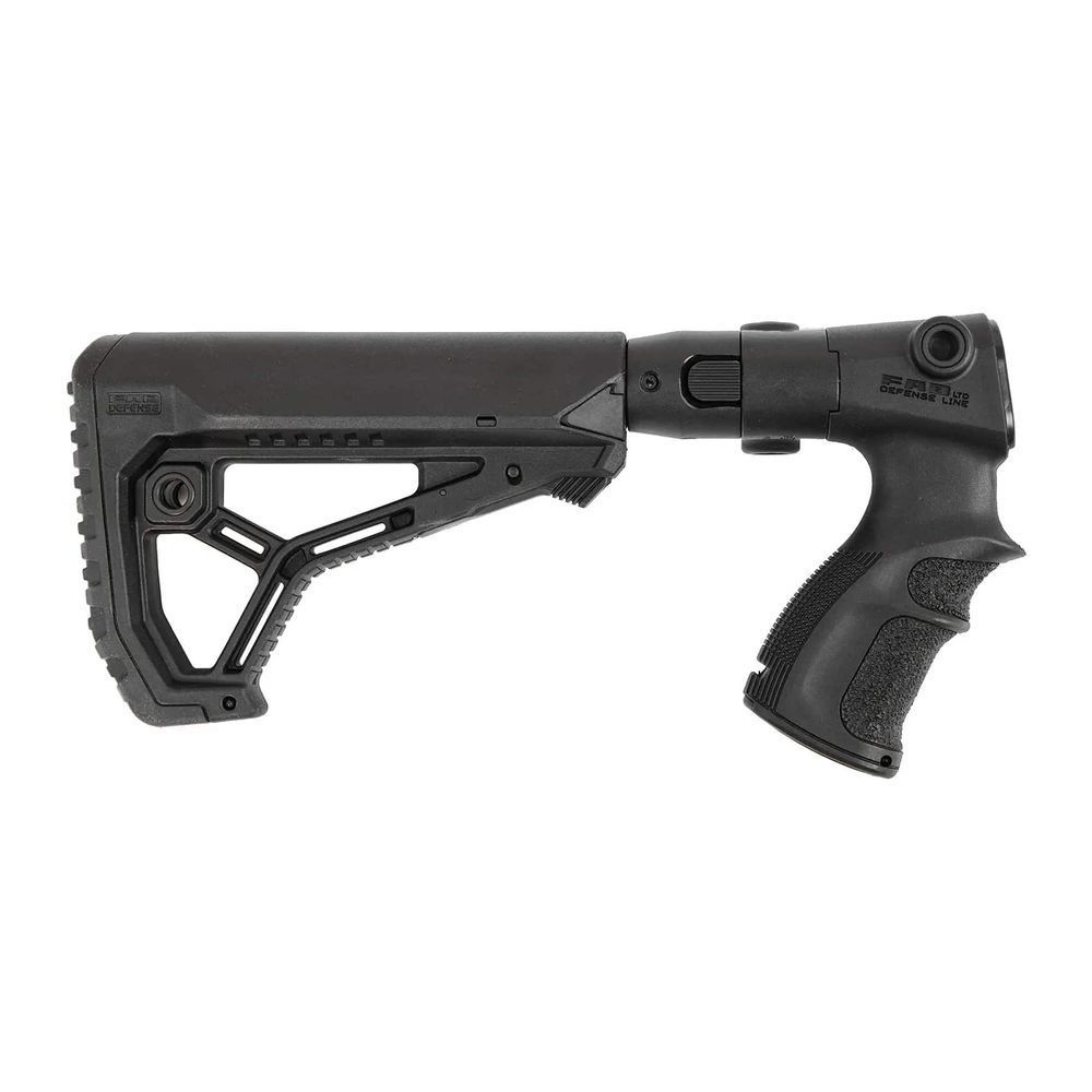 Приклад FAB Defense М4 складной для Remington 870 - Black 45095 фото