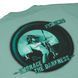 Футболка "Embrace the darkness" emerald green  7091468 фото 4