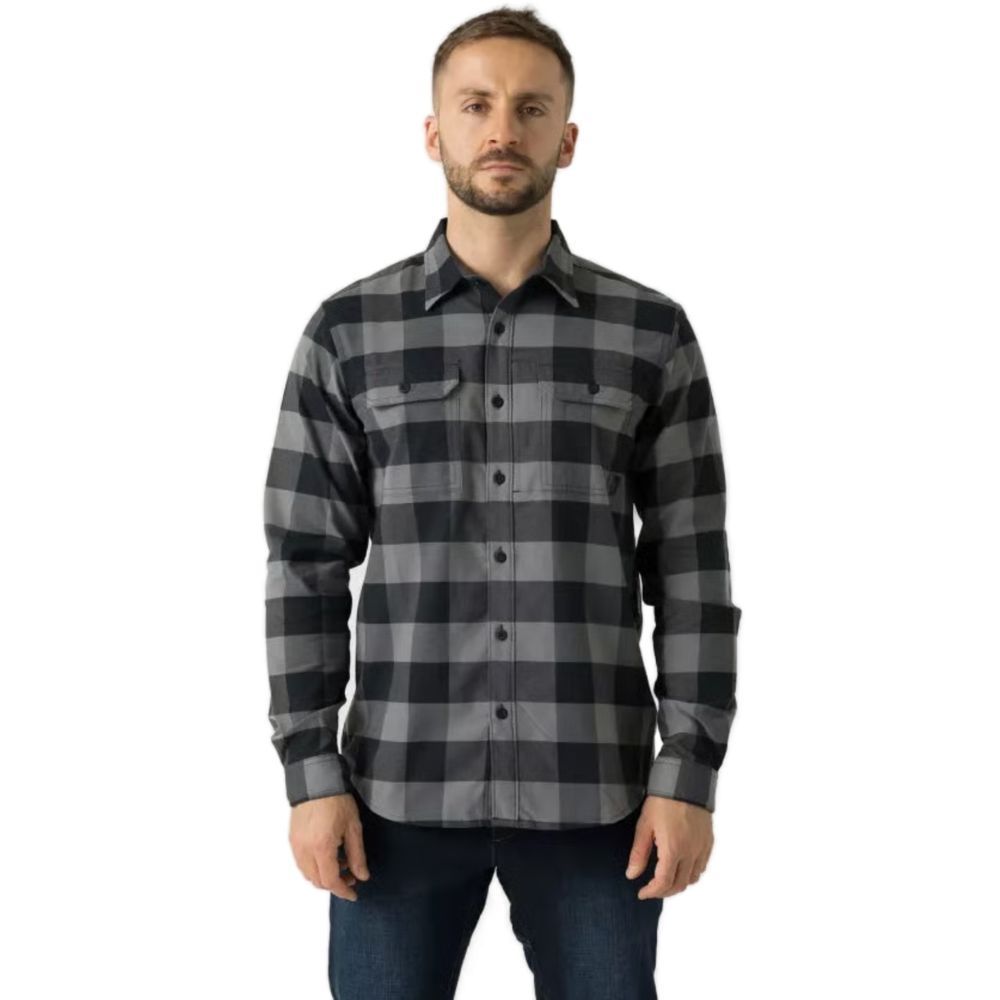Helikon-Tex GREYMAN Shirt - Nylon Sorona Blend True Grey Checkered, XS/Regular
