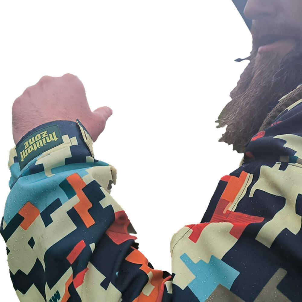 Anorak PIXEL CHAOS, XXL