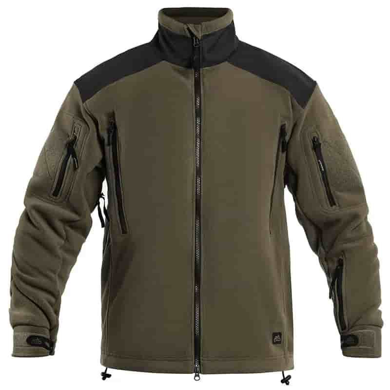 Куртка флисовая Liberty Olive-Black Helikon-Tex BL-LIB-HF-16-XXXL фото