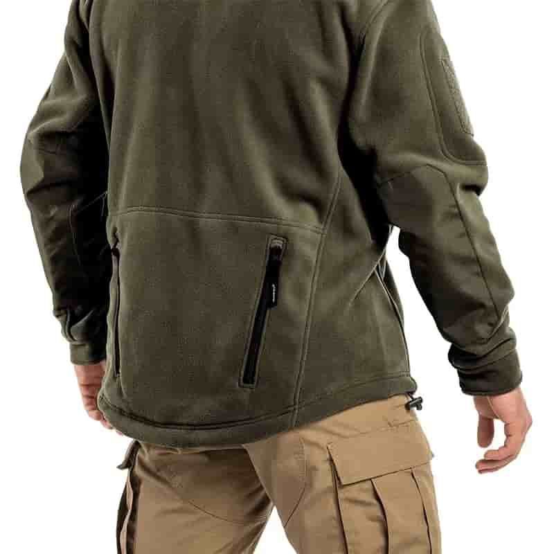 Куртка флисовая Liberty Olive-Black Helikon-Tex BL-LIB-HF-16-XXXL фото