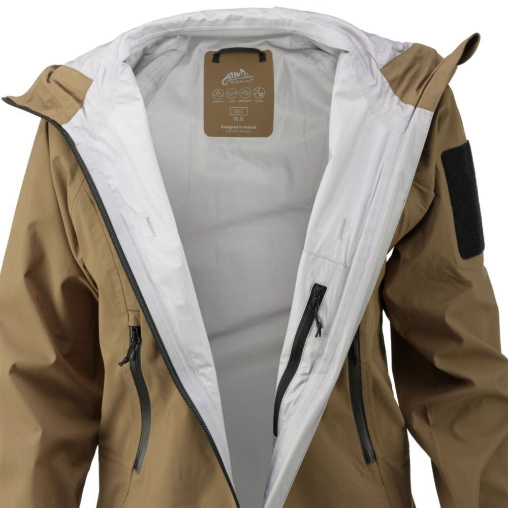 Jacket Helikon-Tex SQUALL Hardshell - TorrentStretch coyote, L