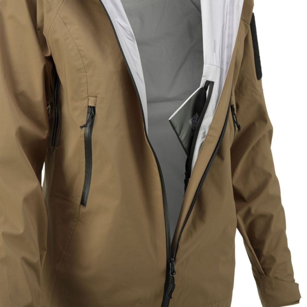 Jacket Helikon-Tex SQUALL Hardshell - TorrentStretch coyote, L