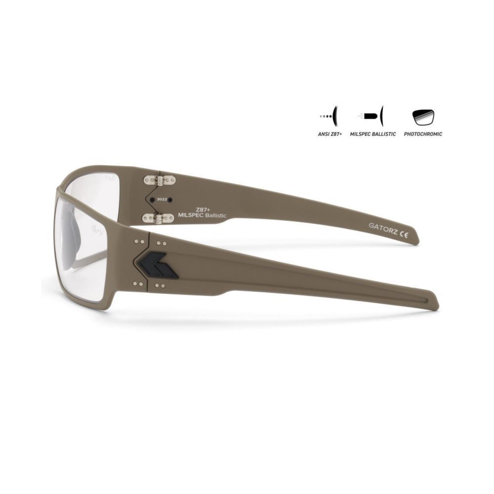 Specter Mil-Spec Tan Non-Polarized Inferno Ballistic Eyewear