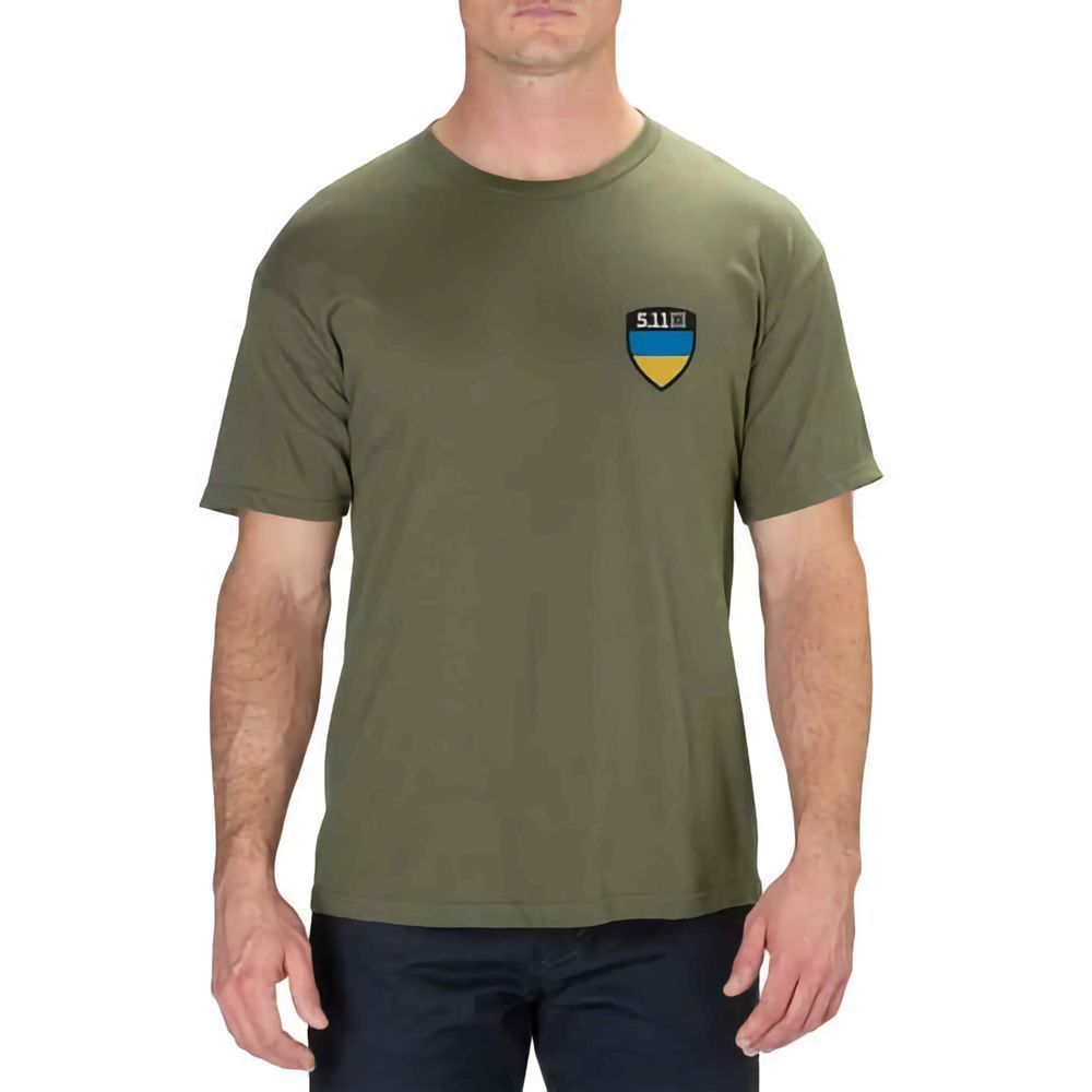 Футболка 5.11 Tactical - Shield Ukraine (ЛІМІТОВАНА СЕРІЯ)  3231767 фото