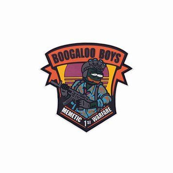 Морал патч boogaloo Boys orange 5738746 фото