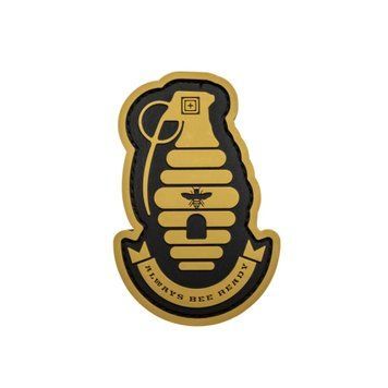 Морал патч 5.11 Tactical "Bee Ready Patch" 3096783 фото