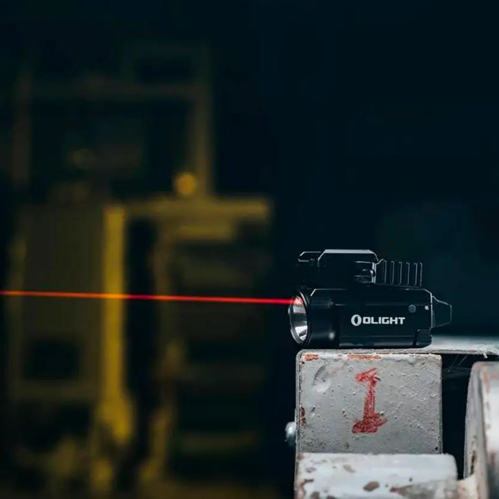 Olight Baldr Mini Red Laser Tactical Light (Black)