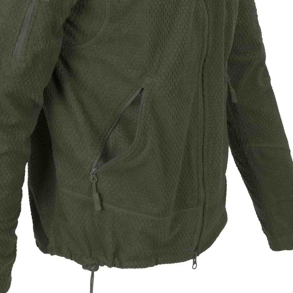 Куртка флісова ALPHA TACTICAL Olive Helikon-Tex BL-ALT-FG-02-XXXL фото