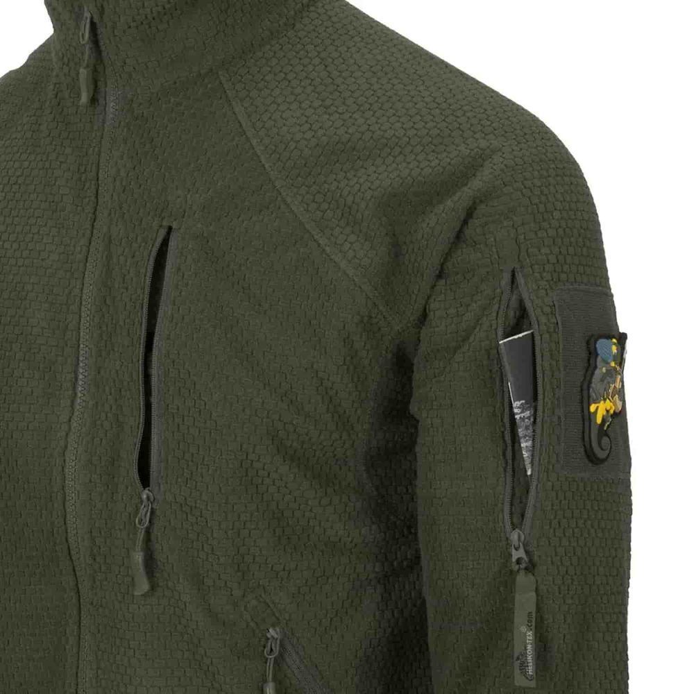 Куртка флісова ALPHA TACTICAL Olive Helikon-Tex BL-ALT-FG-02-XXXL фото