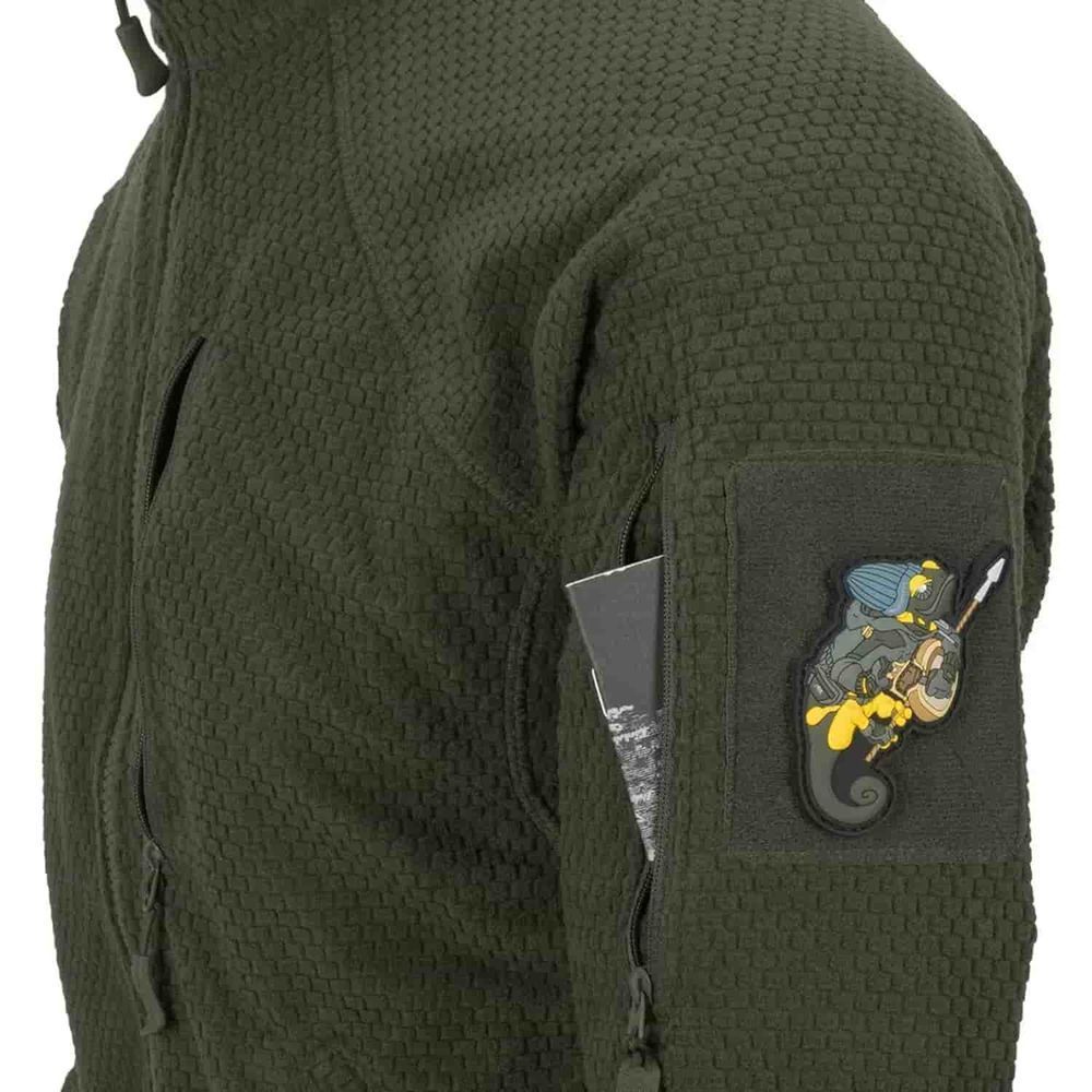 Куртка флісова ALPHA TACTICAL Olive Helikon-Tex BL-ALT-FG-02-XXXL фото