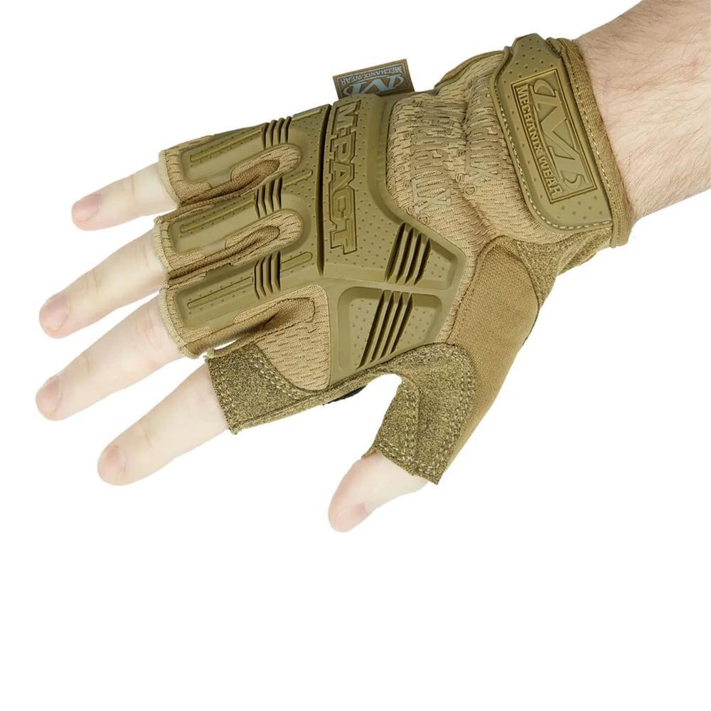 Mechanix M-Pact Fingerless Gloves Coyote, XL