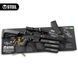 Gun cleaning mat with AR-15 rifle blast pattern