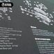 Gun cleaning mat with AR-15 rifle blast pattern