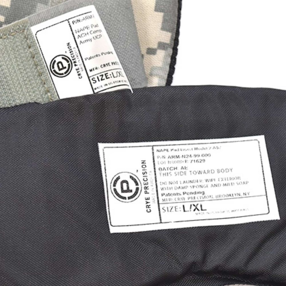Crye Precision NAPE Pad ACU ballistic protection, L/XL
