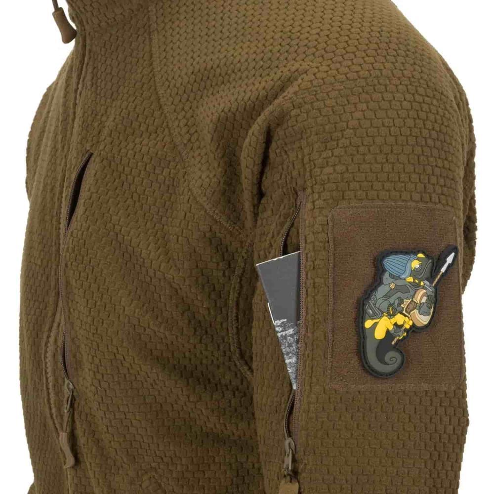 Куртка флисовая ALPHA TACTICAL Coyote Helikon-Tex BL-ALT-FG-11-XXL фото
