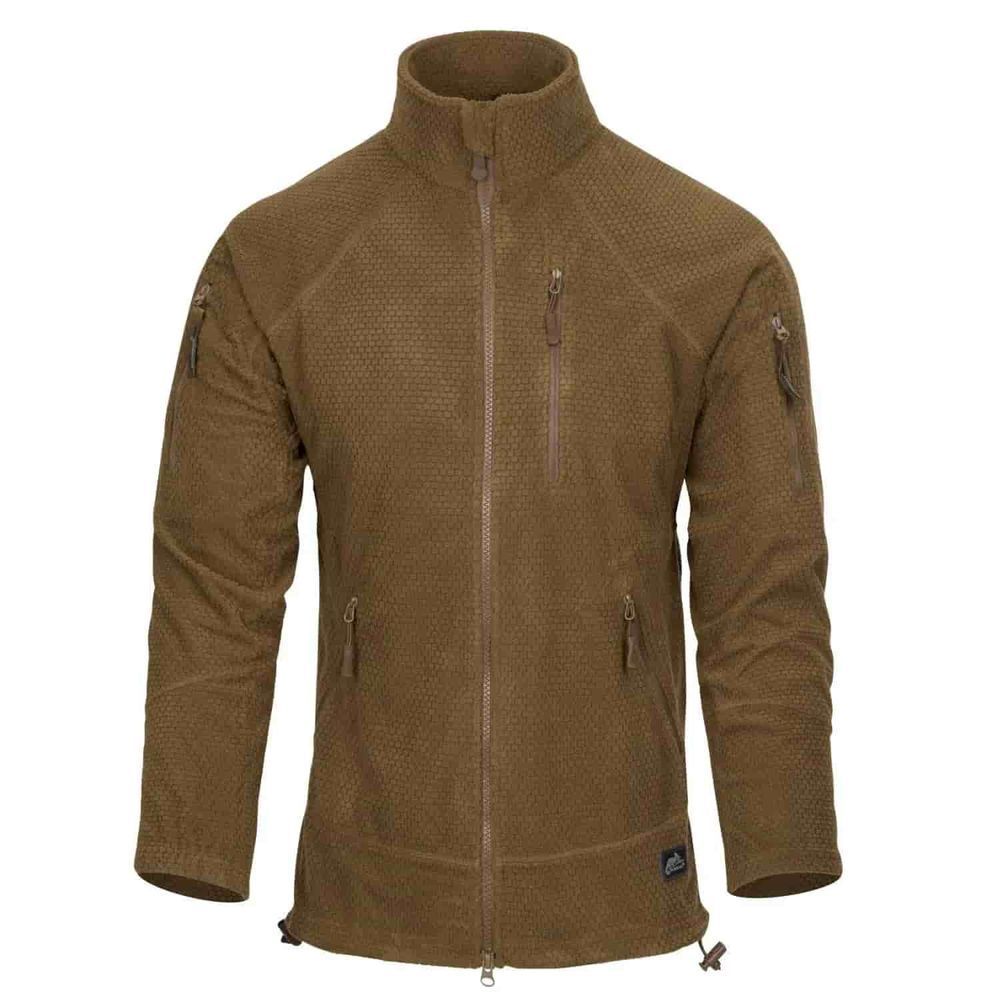 Куртка флисовая ALPHA TACTICAL Coyote Helikon-Tex BL-ALT-FG-11-XXL фото