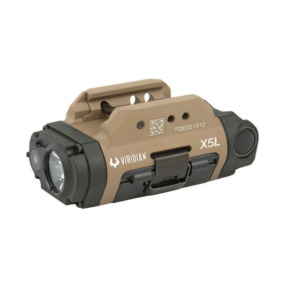 Підствольний ліхтар Viridian X5L G3 Green Laser (Ceracote Magpul FDE) 6246488 фото