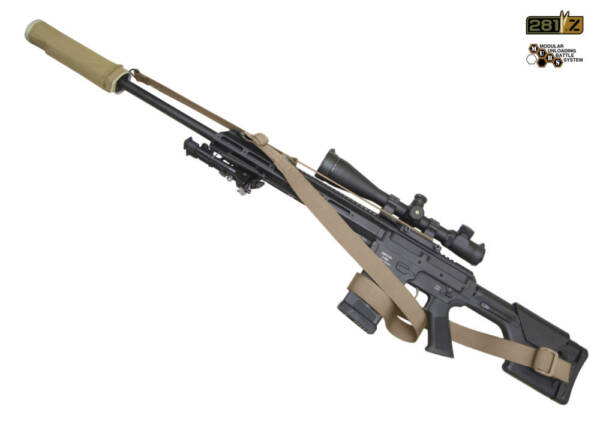 Ремень полевой двухточечный для снайперской винтовки M.U.B.S."SRFS" (Sniper Rifle Field Sling)