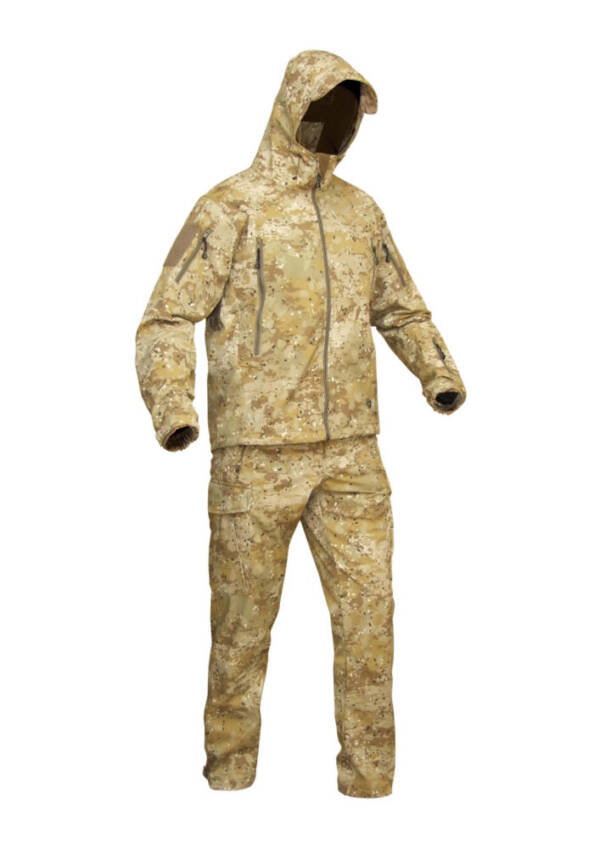 Костюм демисезонный полевой влагозащитный "FSS" (Field Storm Suit) Камуфляж Пустыня