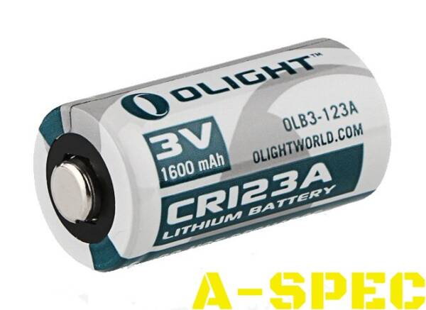 Батарея Olight CR123A 3.0V,1600mAh